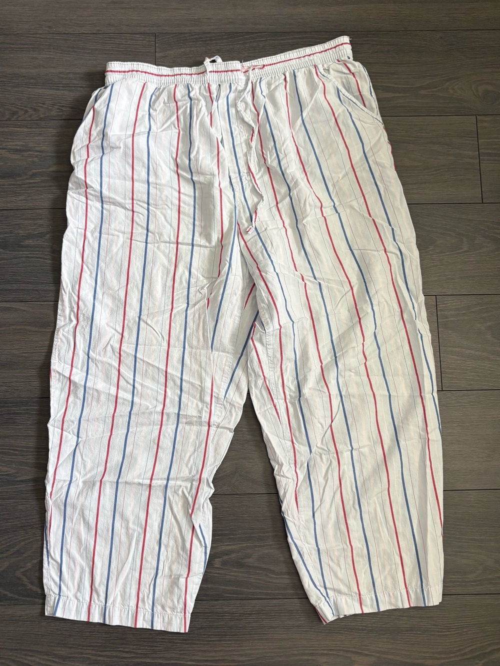 Men's Nautica White cotton PJ pants